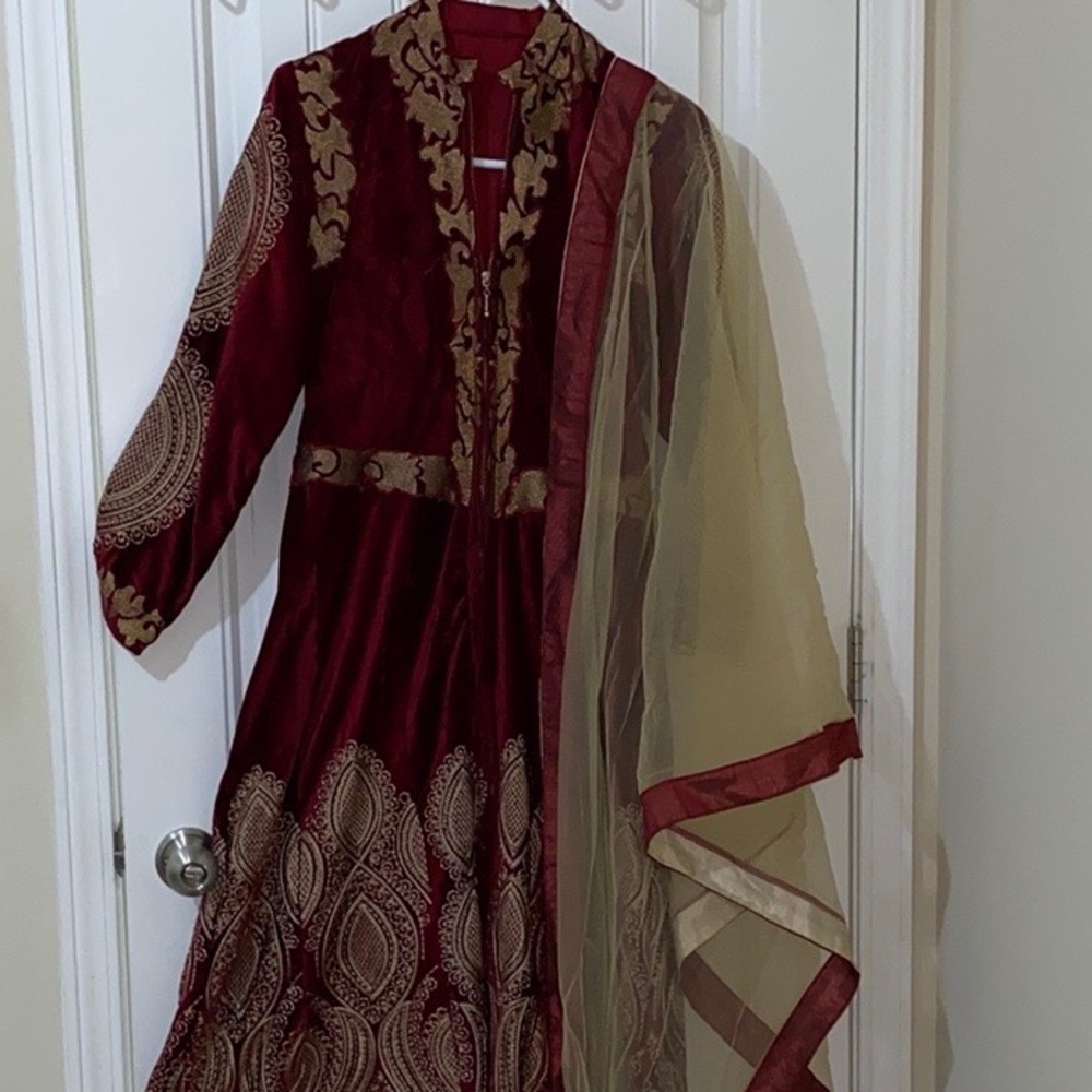 Pakistani dress/Indian Anarkali Suit/ Gown